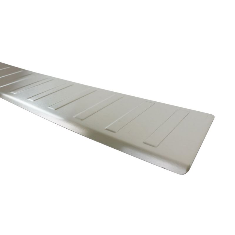 Loading edge protector / Bumperplate - Steel - Brushed