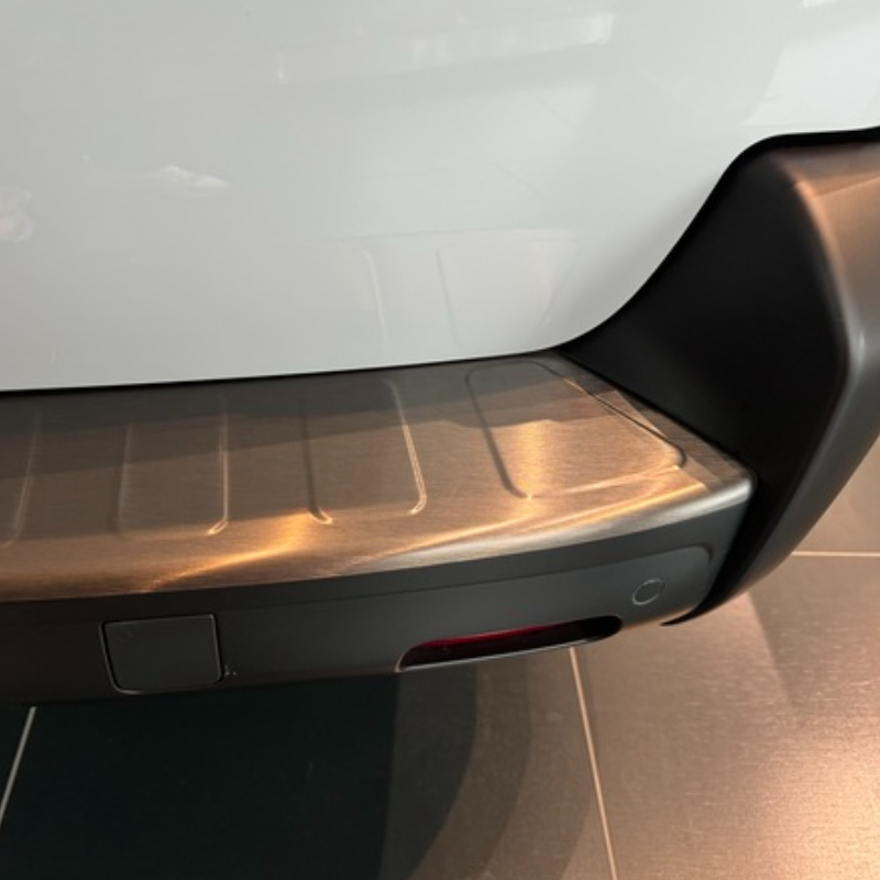 Loading edge protector / Bumperplate - Steel - Brushed