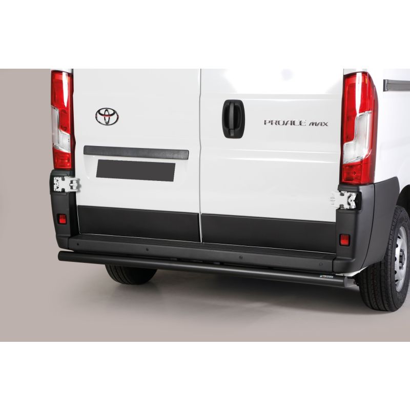 Rearbars in black steel - 63mm TÜV Certified