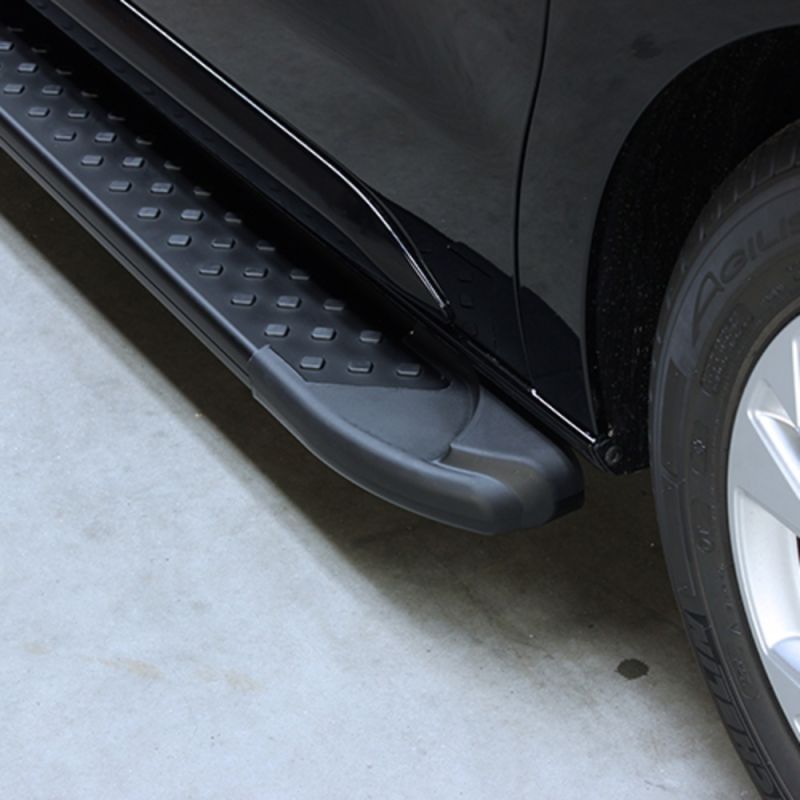 DOT - Black aluminum side steps for van - Set of 2 pcs.